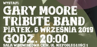 Koncert z Gary Moore na otwarcie sali widowiskowej CKiR