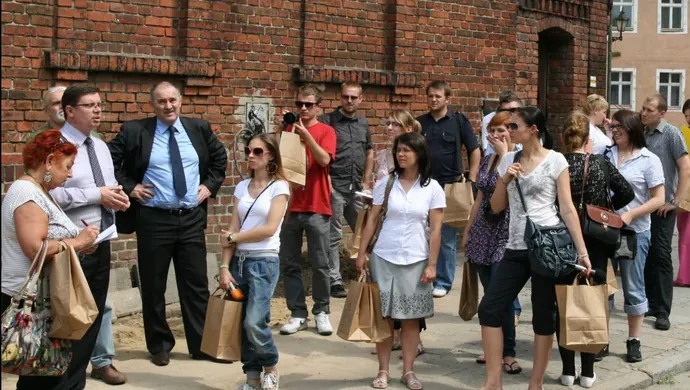 Szlakiem inwestycji - spotkanie dziennikarzy z władzami Powiatu i Gminy