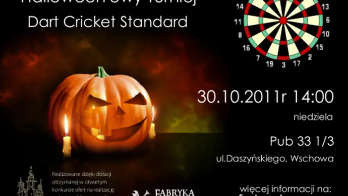 Halloweenowy Turniej Dart Standard