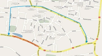 Remont ulicy Obrońców Warszawy – zmiana organizacji ruchu