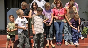 Goście we wschowskim Domu Dziecka