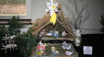 Szopka bożonarodzeniowa w Sławie