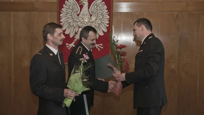 Pożegnano strażaków, którzy przeszli na emeryturę