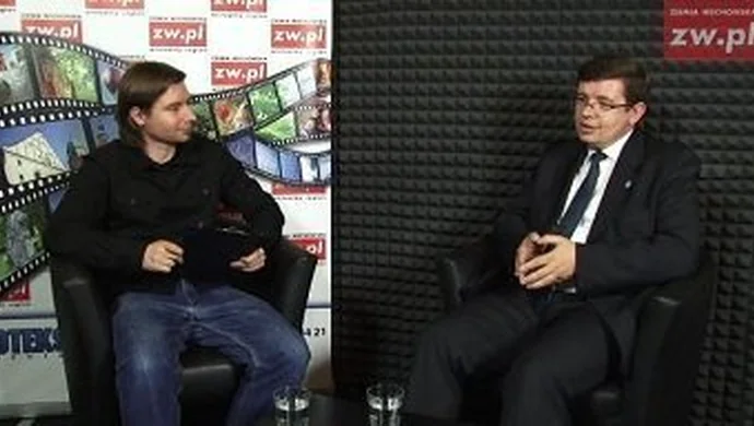 „Rozmowa przy szklance wody” z burmistrzem Grabką