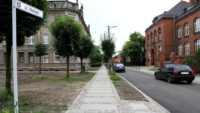 Przebudowano ulicę Matejki we Wschowie 