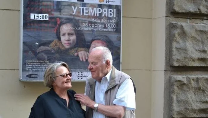 Tadeusz Telicki na ukraińskiej premierze „W ciemności”