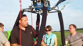 Lecieli balonem nad Wschową