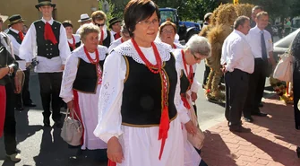 Sobotnie dożynki - gminne, wiejskie i parafialne