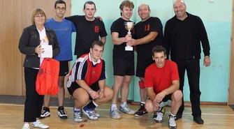 ''W ostatniej chwili" zwycięzcami turnieju siatkówki o Puchar Prezesa Spółki Komunalnej