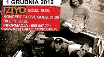 Restauracja Toscania: wygraj dwa bilety na koncert T.Love i Ziyo