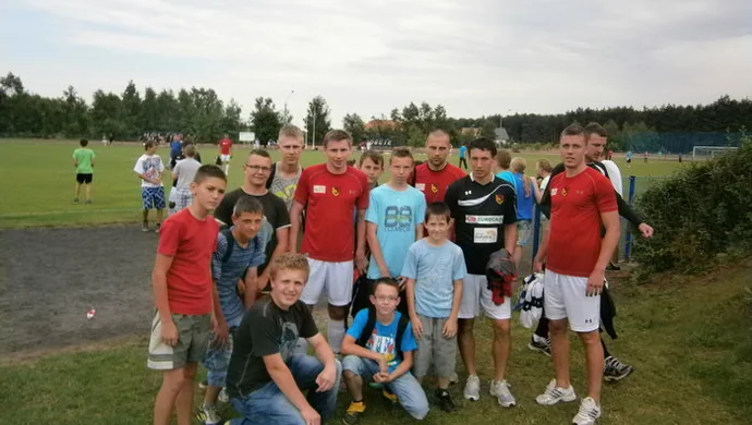 Podglądali piłkarzy z ekstraklasy 