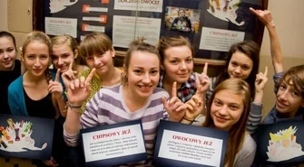 Film ,,Owocowy jeż" uczniów z Gimnazjum Językowego we Wschowie wyróżniony