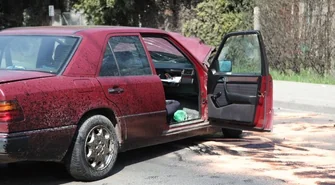 Kolizja na skrzyżowaniu ulic Obrońców Warszawy i Ogrodowej