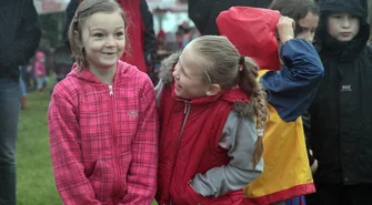 Deszczowy Dzień Dziecka w Siedlnicy