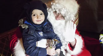 Sława przywitała Świętego Mikołaja