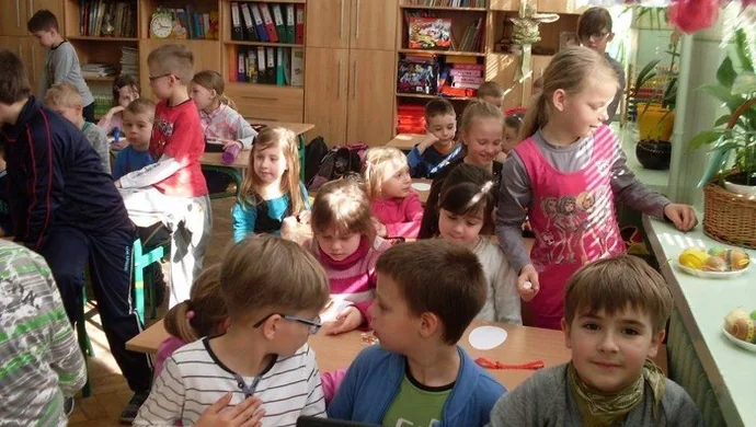 Przedszkolaki w Szkole Podstawowej nr 1