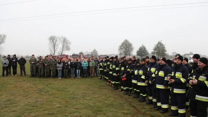 Ćwiczenia strażackie na Kaczych Dołach