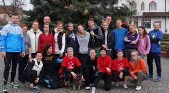 Uczestnicy biegu pokonali trasę o długości 10 kilometrów