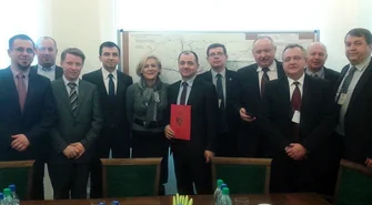 Z wiceministrem o utworzeniu korytarza transportowego