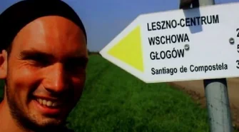 Z Łukaszem Superganem o drodze do Santiago de Compostela