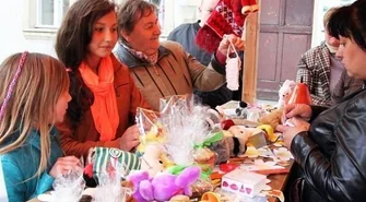 Rozmowy z wystawcami na Jarmarku Produktów Lokalnych