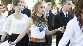 W Szlichtyngowej zatańczyli poloneza na rynku