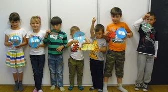 „Hece i Smyki w bibliotece” – wspomnienia z wakacji