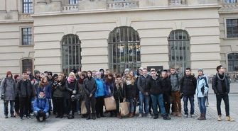 I Zespół Szkół  w Berlinie na Jarmarku Bożonarodzeniowym