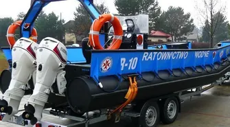 Ratownictwo Wodne Sława posiada nowoczesną łódź wielozadaniową 