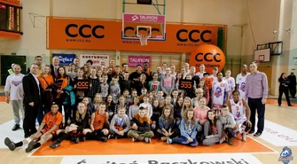 Jedynka na meczu Tauron Basket Ligi