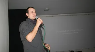 Podróżnik Mateusz Waligóra w Sławie