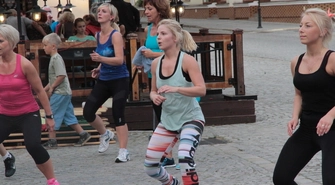 Fitness z Marti na wschowskim rynku
