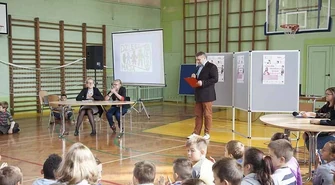 Uczniowie SP1 o budżecie obywatelskim