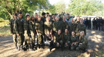 Ćwiczenia wojskowe klas mundurowych