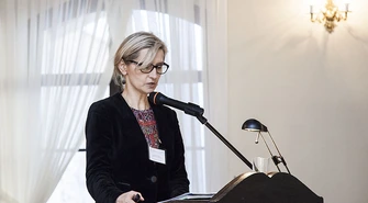 Rozmowa z Martą Małkus i Dariuszem Czwojdrakiem podczas konferencji naukowej