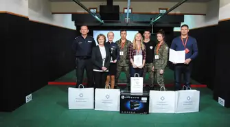 Klasa mundurowa ze Wschowy na podium