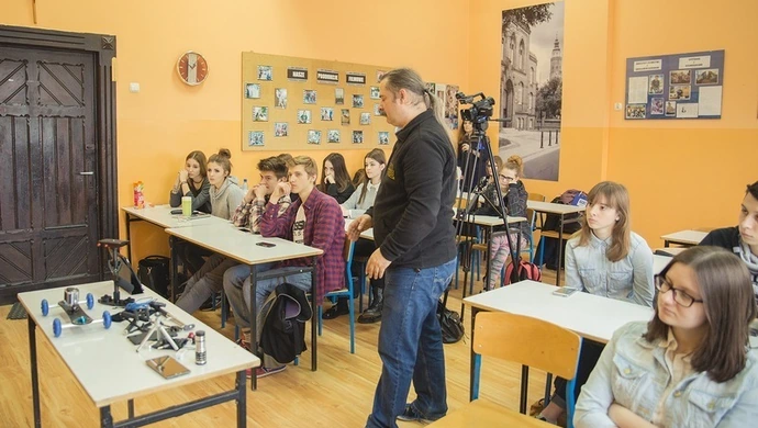 Warsztaty "Mobilnej Akademii Telewizyjnej" w Zanie