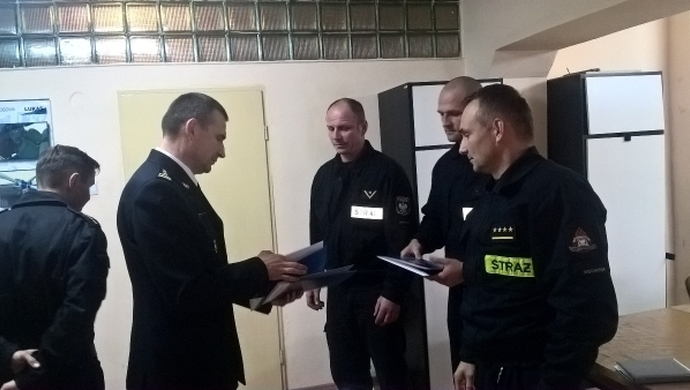 Podziękowania i nagrody za akcję ratowniczo-gaśniczą w Lipinkach