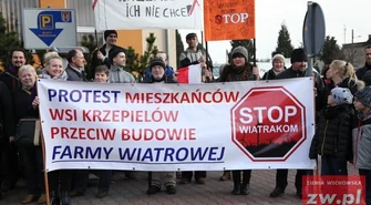 Kolejny sprzeciw wobec wiatraków w Krzepielowie