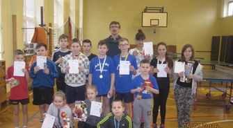 Lgiń: Odbył się ostatni turniej tenisa stołowego szkół podstawowych