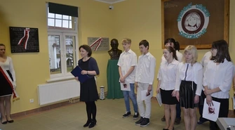 Odsłonięcie tablic pamiątkowych w SOSW we Wschowie