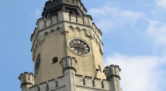 Zegar na wschowskim ratuszu