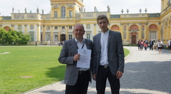 Jan Małkus - Laureatem  Olimpiady "Losy żołnierza i dzieje oręża polskiego..."