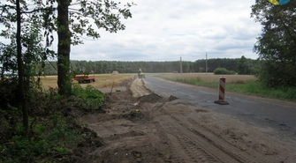 Przebudowa drogi na odcinku Wróblów - Potrzebowo