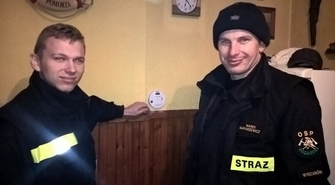 Czujnik tlenku węgla uratował życie lokatorce