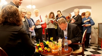 Piotr Bojarski: Marzy mi się książka osadzona we Wschowie - pełna relacja