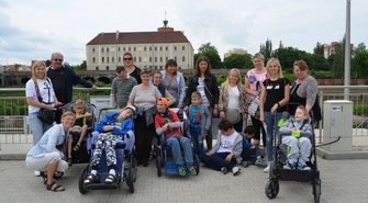 Wychowankowie Ośrodka Rewalidacyjno-Wychowawczego z SOSW na statku