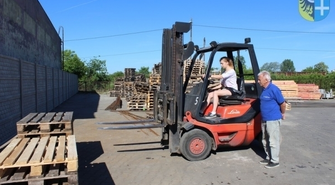 Zakończył się kurs – kierowca wózków widłowych dla uczniów I ZS we Wschowie