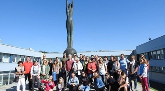 Członkowie orkiestry dętej wyjechali na Litwę