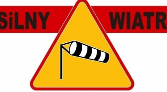 Uwaga na silne podmuchy wiatru